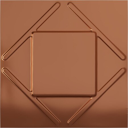 Ekena Millwork 19 5/8in. W x 19 5/8in. H Aubrey EnduraWall Decorative 3D Wall Panel Covers 2.67 Sq. Ft. WP20X20AEBCO